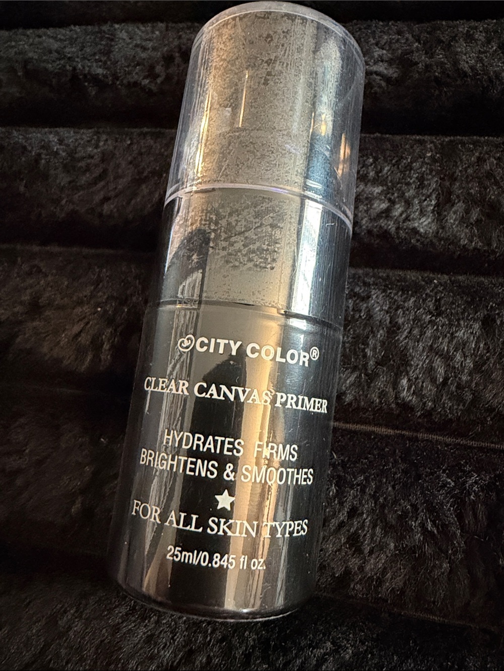 City Color Clear Canvas Primer - Clear Bottle